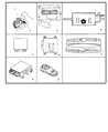 Diagram for Dodge Caravan Air Bag Control Module - 4686256