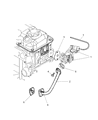 Diagram for 2000 Chrysler Cirrus EGR Tube - 4669228