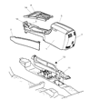 Diagram for 2003 Chrysler Concorde Shift Indicator - SG291DVAD