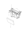 Diagram for 2013 Chrysler 300 Cabin Air Filter - LS071668AA