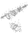 Diagram for 2006 Chrysler 300 Automatic Transmission Output Shaft Seal - 5143658AA