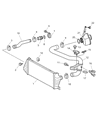 Diagram for 2004 Dodge Sprinter 3500 Intercooler - 5119997AA