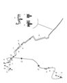 Diagram for 2020 Ram 1500 Brake Line - 68307854AC