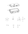 Diagram for 2015 Ram 1500 Fuse - 68260527AA