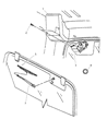 Diagram for Jeep Windshield Wiper - 55397177AA