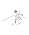 Diagram for 2009 Chrysler PT Cruiser Coolant Reservoir - 5058070AD