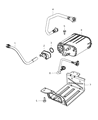 Diagram for Jeep Vapor Canister - 4891781AB