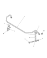 Diagram for 2007 Chrysler Crossfire Sway Bar Bushing - 5099082AA