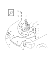 Diagram for 2006 Dodge Sprinter 3500 Windshield Washer Nozzle - 5124958AA