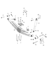 Diagram for 2014 Ram 4500 Shock Absorber - 68111107AA