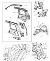 Diagram for 2010 Dodge Nitro Fuel Door - 55394206AD