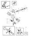 Diagram for 1994 Dodge Ram 1500 Carrier Bearing Spacer - 4746771