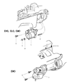 Diagram for Dodge Ram 1500 Starter Motor - 5016522AA