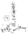 Diagram for 2013 Jeep Compass Wheel Stud - 6508707AA