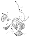 Diagram for Jeep Wrangler Dipstick - 53013560AC