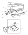 Diagram for Dodge Ram 2500 License Plate - 55295455AD