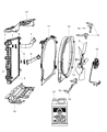 Diagram for 2010 Dodge Ram 2500 Radiator - 55057089AA