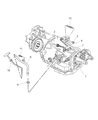 Diagram for 2002 Chrysler 300M Dipstick - 4765014AD