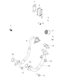 Diagram for 2020 Jeep Renegade Coolant Filter - 68439517AA