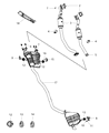 Diagram for 2013 Jeep Grand Cherokee Muffler - 68083404AH