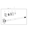 Diagram for 2021 Jeep Gladiator Axle Shaft - 68474094AA