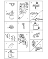 Diagram for Chrysler Cirrus Door Lock Switch - 4608323