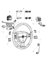 Diagram for Chrysler Town & Country Headlight Switch - 56046118AC