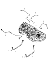 Diagram for Dodge Charger Fuel Tank - 68102695AA