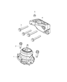 Diagram for 2013 Chrysler 300 Engine Mount - 68089769AC