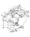 Diagram for Chrysler Aspen Shock Absorber - 52855334AD