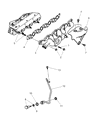 Diagram for Jeep Liberty Exhaust Manifold - 5142653AB