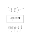 Diagram for 2006 Dodge Viper Door Lock Switch - 4685841AB