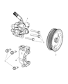 Diagram for 2011 Jeep Grand Cherokee Power Steering Pump - R8068641AB