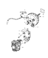 Diagram for 2009 Dodge Durango Brake Booster - 68046478AA