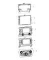 Diagram for 2018 Jeep Cherokee A/C Switch - 68293521AC