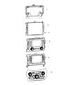 Diagram for Jeep A/C Switch - 68293527AC
