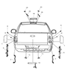 Diagram for Dodge Ram 1500 Back Up Light - 55077348AD