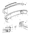 Diagram for 2008 Dodge Ram 5500 Bumper - 55277325AA