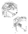 Diagram for 2007 Dodge Caravan A/C Condenser - V8507509AA