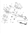 Diagram for Dodge Viper Steering Column - 4874334AB