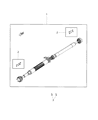 Diagram for Dodge Drive Shaft - 52123973AE