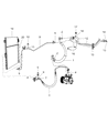 Diagram for 2011 Jeep Grand Cherokee A/C Hose - 55038019AC