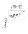 Diagram for Ram 3500 Automatic Transmission Shifter - 6GD79SZ0AA