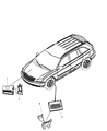 Diagram for 2008 Chrysler Pacifica Engine Control Module - 5150251AC