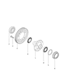 Diagram for 2020 Jeep Compass Differential - 68322708AA