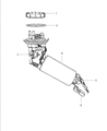 Diagram for 2006 Chrysler Sebring Fuel Sending Unit - 5093455AC