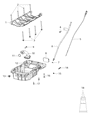 Diagram for 2017 Chrysler 200 Dipstick Tube - 68226668AA