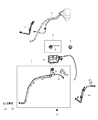 Diagram for 2012 Dodge Durango Fuel Filler Neck - 68127971AA