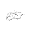 Diagram for Ram ProMaster City Speedometer - 68273998AA