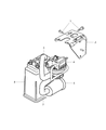 Diagram for 1997 Dodge Neon Vapor Canister - 4669456